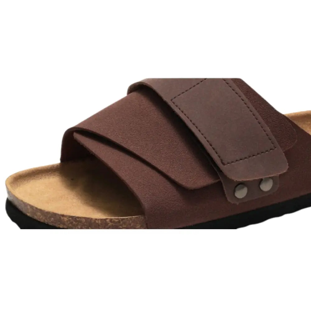 Salerno Sandal - Dark Brown | Atrani