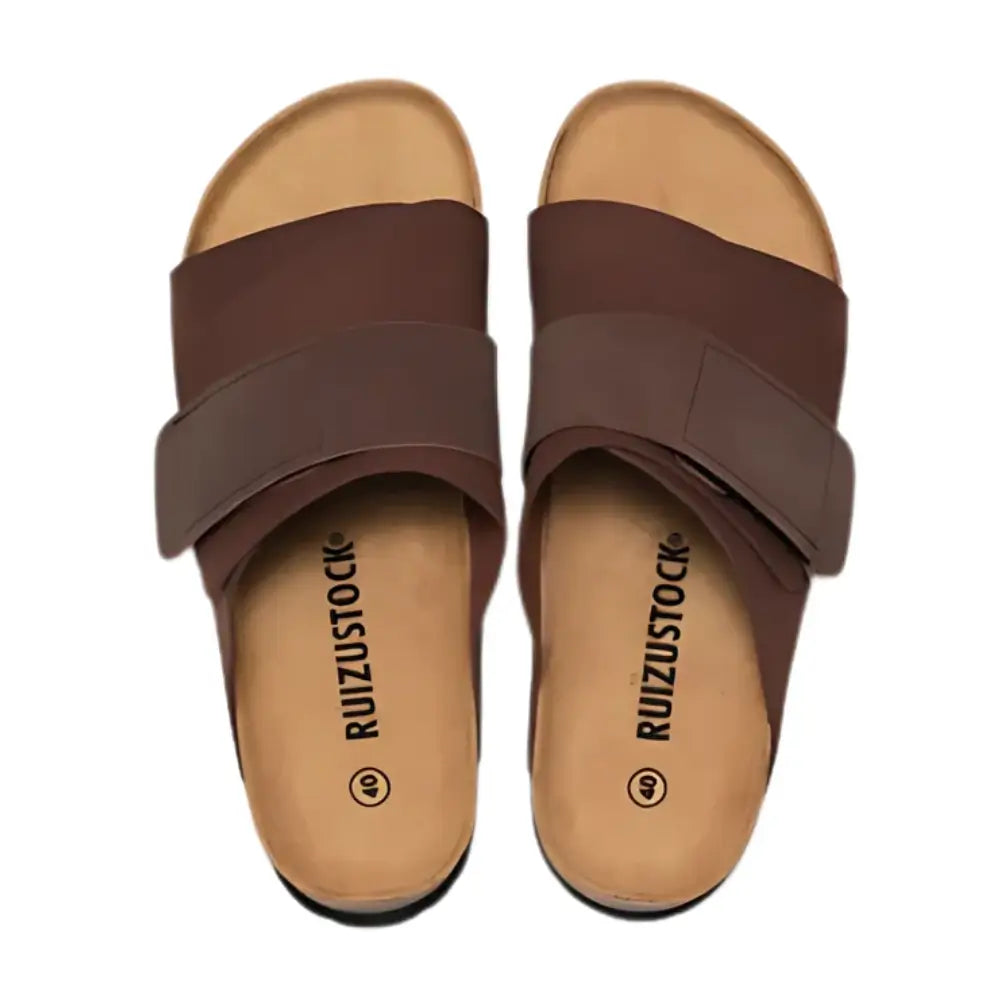 Salerno Sandal - Dark Brown | Atrani