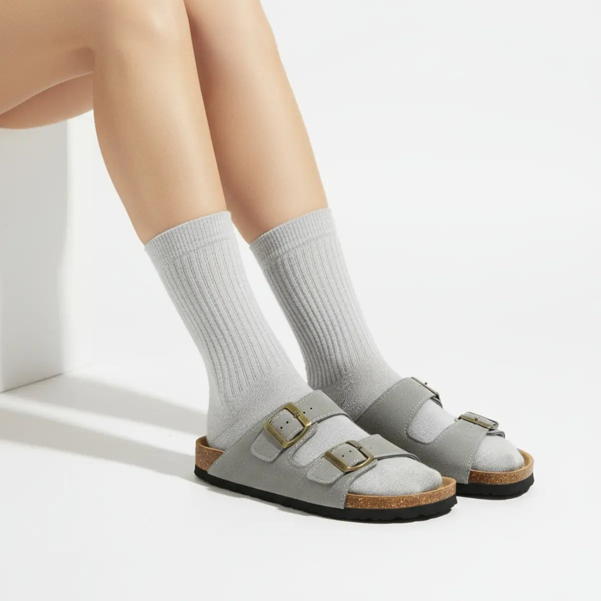 Ribbed Cotton Socks | Atrani