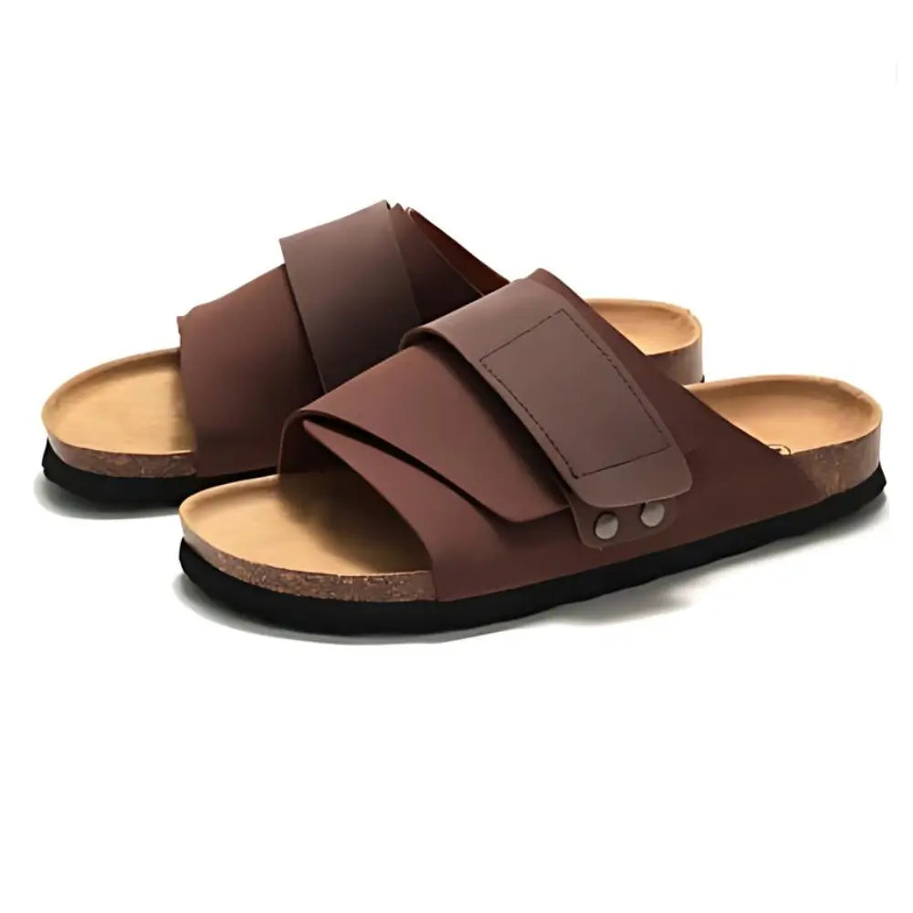 Salerno Sandal - Dark Brown | Atrani