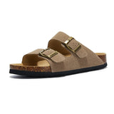 Atrani Suede Sandal - Sand