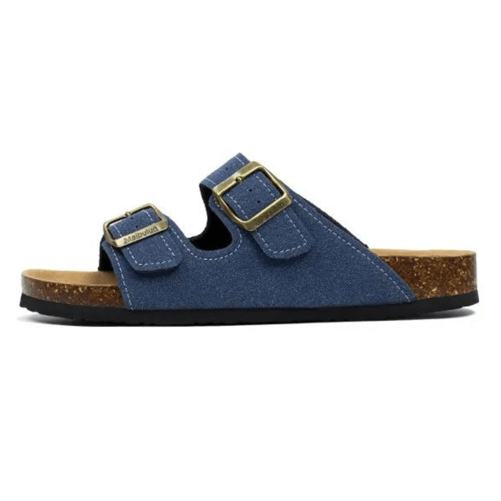Atrani Suede Sandal - Blue | Atrani