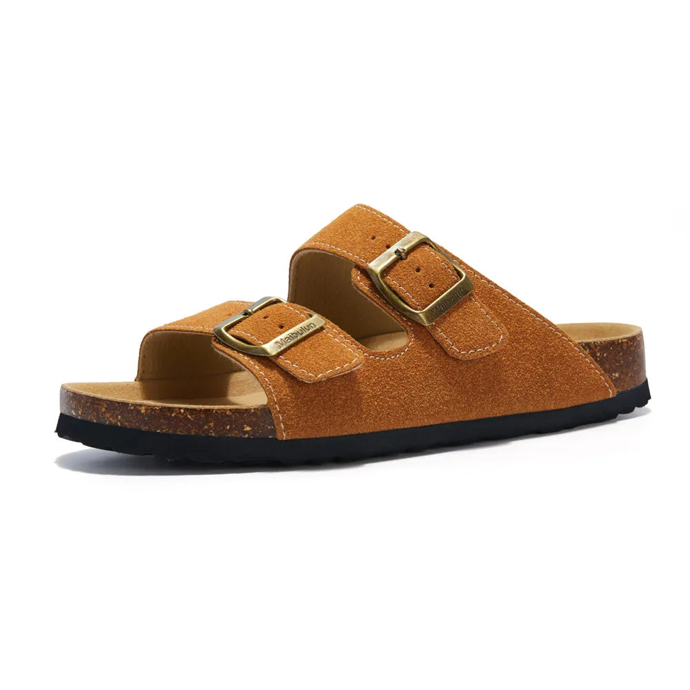 Atrani Suede Sandal - Caramel | Atrani