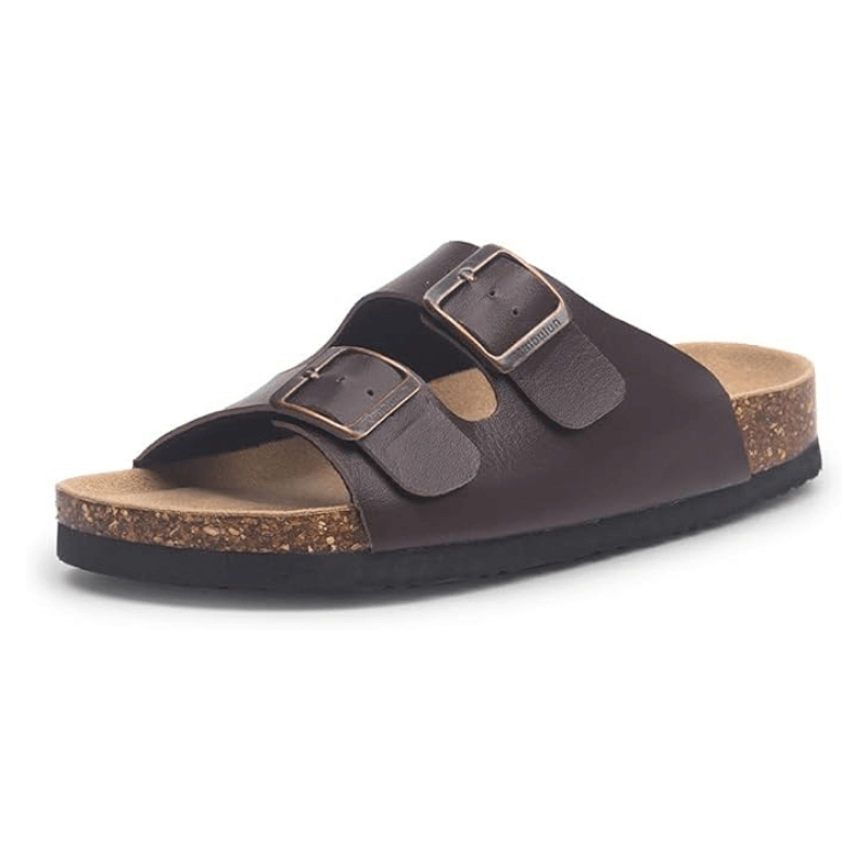 Atrani Leather Sandal - Brown | Atrani